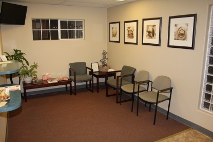 West Coast Chiropractic waiting room